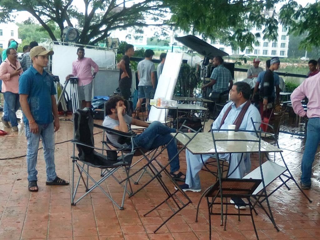 Behind the scenes of commercial production