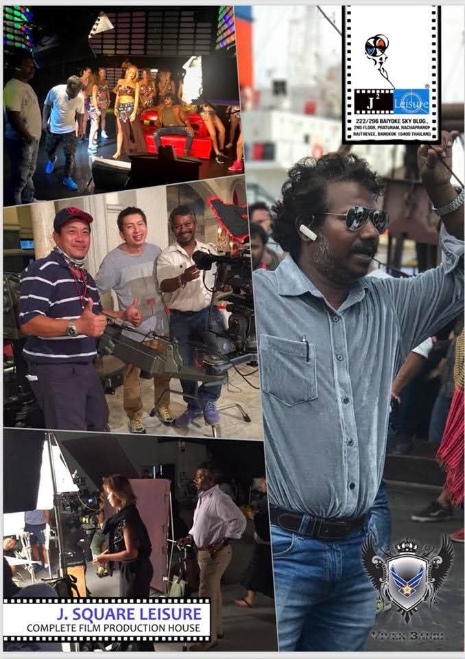 Traditional Thai temple location shoot