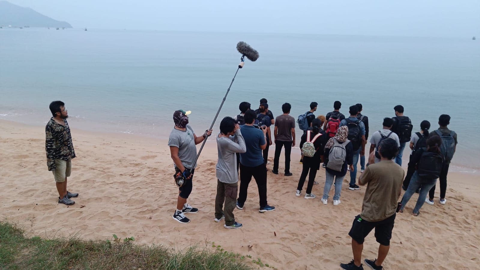 Elaborate set design for commercial production