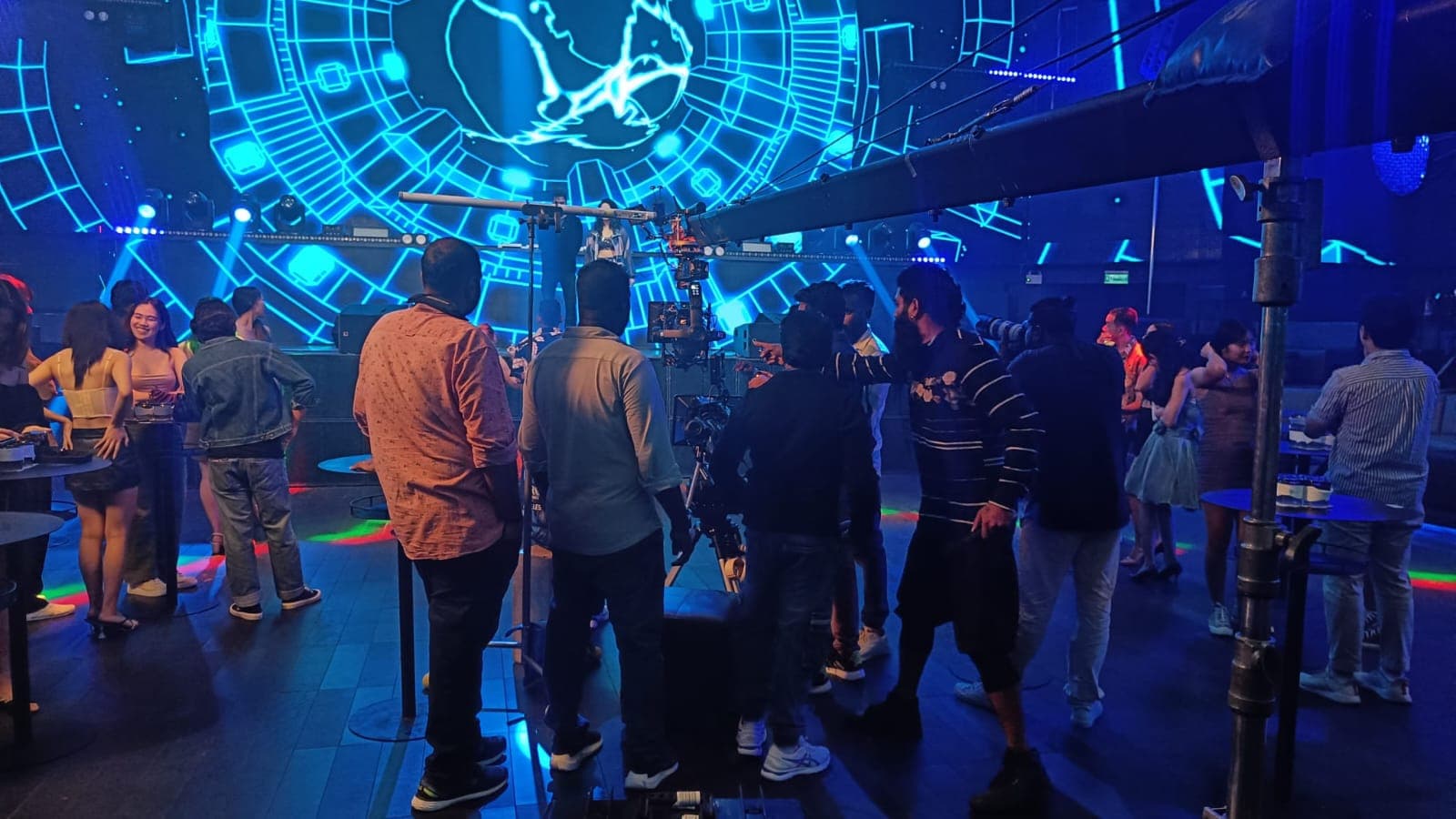 International film crew collaboration in Thailand